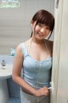 bathroom bikini_top ponytail shorts swimsuit tank_top yamanaka_mayumi rating:Safe score:0 user:nil!