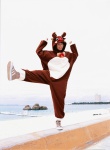 beach bell costume ocean reindeer_costume tani_momoko vyj_no_71 rating:Safe score:0 user:nil!