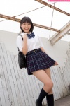 blouse bookbag kneesocks pleated_skirt ryouka school_uniform skirt skirt_lift rating:Safe score:2 user:nil!