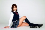 blouse kneesocks marunouchi_ria pleated_skirt school_uniform skirt sweater_vest rating:Safe score:0 user:nil!