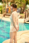ass bikini hikita_saya misty_251 pool side-tie_bikini sleeveless_blouse swimsuit wet rating:Safe score:0 user:nil!