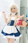 blonde_hair chii_(chobits) chobits cosplay dress hairband hair_ribbons petticoat twintails yae_maiko rating:Safe score:1 user:pixymisa