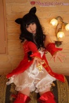 animal_ears boots cape cat_ears cosplay dress elbow_gloves fate/series fate/stay_night fingerless_gloves gloves red_devil saku thigh_boots thighhighs tohsaka_rin zettai_ryouiki rating:Safe score:0 user:nil!