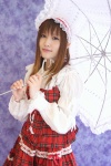 bonnet cosplay dress kirishiro_tsukimi lace tagme_character tagme_series umbrella rating:Safe score:1 user:nil!