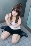 boots camisole cleavage cosplay miniskirt skirt to_love-ru tomura yuuki_mikan rating:Safe score:3 user:nil!