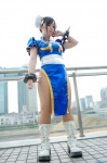 boots chun-li cosplay hair_pods pantyhose qipao street_fighter yuzuko rating:Safe score:1 user:nil!