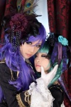 aqua_hair coat cosplay dress hatsune_miku kamui_gakupo kim_tai_sik purple_hair ryuu_no_naku_hakoniwa_yori_(vocaloid) tasha tomiaaaaaaa trousers twintails vocaloid rating:Safe score:1 user:DarkSSA