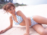 beach bikini cleavage polka_dots swimsuit yamamoto_azusa rating:Safe score:1 user:nil!