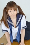 4k-star_134 cleavage hikita_saya pleated_skirt sailor_uniform school_uniform skirt twintails rating:Safe score:0 user:nil!