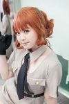 collar cosplay dress gloves northern_italy nyotalia red_hair saegusa_misaki sash tie rating:Safe score:0 user:pixymisa