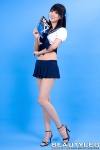 beauty_leg book costume croptop microskirt midriff pantyhose sailor_uniform sara school_uniform skirt rating:Safe score:1 user:nil!