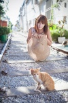 cat dress hat ryu_ji-hye sun_hat rating:Safe score:0 user:mock
