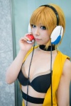 blonde_hair bra choker cosplay dress headphones kamitsure_(pokemon) mizuno pokemon rating:Safe score:0 user:pixymisa
