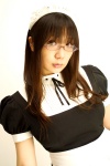 apron chocoball cosplay glasses hairband maid maid_uniform tagme_character tagme_series rating:Safe score:0 user:nil!