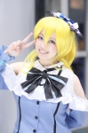 blonde_hair blouse cosplay hairbow tagme_character tagme_series twintails yuusui rating:Safe score:0 user:nil!