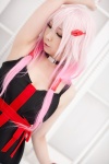 cosplay dress guilty_crown hair_clip miiko pink_hair ribbons twintails yuzuriha_inori rating:Safe score:1 user:Kryzz