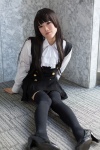 blouse cosplay garter_belt inu_boku_secret_service jumper kijima school_uniform shirakiin_ririchiyo thighhighs zettai_ryouiki rating:Safe score:1 user:nil!