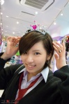 blouse cardigan costume girlz_high rei_(iii) school_uniform side-b_033 tiara tie rating:Safe score:0 user:nil!
