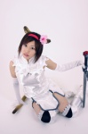 animal_ears boots cat_ears cosplay elbow_gloves final_fantasy_xi gloves hairband misaki_ema misran_lv_xx mithra qipao sword tail thighhighs zettai_ryouiki rating:Safe score:0 user:nil!