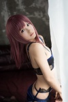 bra colors cosplay garter_belt nagisa_mark-02 original panties purple_hair rating:Safe score:2 user:nil!