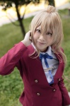 ahoge aisaka_taiga blazer blonde_hair blouse cosplay minase_aki school_uniform toradora! rating:Safe score:0 user:nil!
