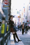 akiyama_rina blazer blouse bookbag cellphone costume miniskirt plaid pleated_skirt school_uniform skirt thighhighs tie rating:Safe score:0 user:nil!