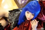 black_rabbit blue_hair cosplay headdress kanzaki_manami macross macross_frontier_itsuwari_no_utahime pantyhose sheryl_nome rating:Safe score:0 user:pixymisa