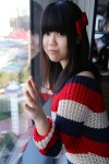 dress hairbow rui_(iv) sweater_dress rating:Safe score:0 user:pixymisa