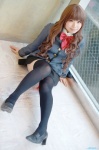 blazer blouse cosplay hiyori miniskirt original school_uniform skirt thighhighs zettai_ryouiki rating:Safe score:2 user:nil!