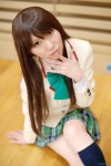 blazer blouse cosplay kneesocks kotegawa_yui pleated_skirt rinami school_uniform skirt to_love-ru rating:Safe score:2 user:nil!