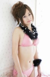 bikini boa cleavage natsukawa_jun side-tie_bikini swimsuit rating:Safe score:0 user:nil!