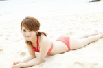 beach bikini cleavage ocean ponytail sasaki_nozomi swimsuit vyj_100 rating:Safe score:0 user:nil!