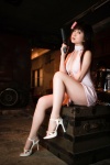 cleavage cosplay dress gun original shino_(ii) shino_neko_nanokakansensou rating:Safe score:1 user:nil!