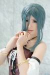 blue_hair corset cosplay dragon_quest_ix makise_anji ruida rating:Safe score:0 user:nil!