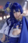 blouse blue_hair cape corset cosplay hat kai_(ii) love_live!_school_idol_project sonoda_umi rating:Safe score:0 user:nil!