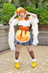 blouse boots cosplay hat hoshizora_rin kneehighs love_live!_school_idol_project ochaso orange_hair pleated_skirt skirt rating:Safe score:1 user:nil!