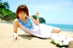 beach dress eating ocean pastry tachibana_minami wet rating:Safe score:0 user:nil!