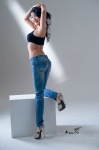 ass choi_ji-hyang croptop jeans tank_top rating:Safe score:0 user:nil!