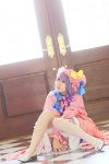 amatsuka_miyu cosplay dress hat patchouli_knowledge purple_hair robe thighhighs touhou rating:Safe score:0 user:nil!