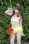 amatsuka_miyu bikini cosplay love_live!_school_idol_project microskirt skirt swimsuit twintails yazawa_niko rating:Safe score:1 user:nil!