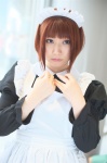 apron cosplay dress hairband konatsu_minato maid maid_uniform tagme_character tagme_series rating:Safe score:1 user:nil!
