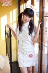 bed dress nishino_koharu nurse nurse_cap nurse_uniform stethoscope twintails rating:Safe score:0 user:nil!