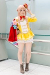 atelier_meruru blonde_hair cosplay crown dress merurulince_rede_arls miho pettipants rating:Safe score:2 user:pixymisa