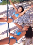 bikini cleavage isoyama_sayaka rope_swing side-tie_bikini soft swimsuit rating:Safe score:0 user:nil!