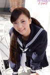 nishihama_fuuka pleated_skirt sailor_uniform school_uniform skirt twintails rating:Safe score:0 user:nil!