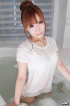 4k-star_005 bathroom bathtub bikini hair_bun kisaragi_kurumi side-tie_bikini swimsuit tshirt wet rating:Safe score:0 user:nil!