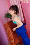 bikini_top cleavage coveralls ishii_kaori open_clothes ponytail swimsuit rating:Safe score:0 user:nil!