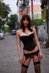 cleavage corset fishnet_stockings garter_belt mamoru_asana panties thighhighs rating:Safe score:3 user:nil!