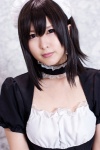 apron choker cosplay dress hairband maid maid_uniform narihara_riku original rating:Safe score:0 user:pixymisa