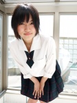 blouse costume pleated_skirt sayaka school_uniform skirt rating:Safe score:0 user:nil!